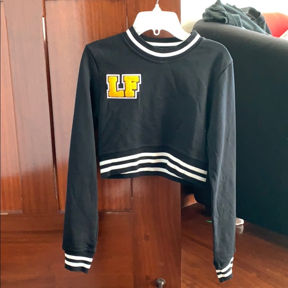 Super fun cropped LF the brand sweater